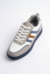 Men’s Multi Texture Sneaker Multi Layered Upper Padded Mesh Interior Classic Lace-Up System Precise fit Side Panels Accented Shoes