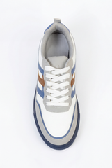 Men’s Multi Texture Sneaker Multi Layered Upper Padded Mesh Interior Classic Lace-Up System Precise fit Side Panels Accented Shoes