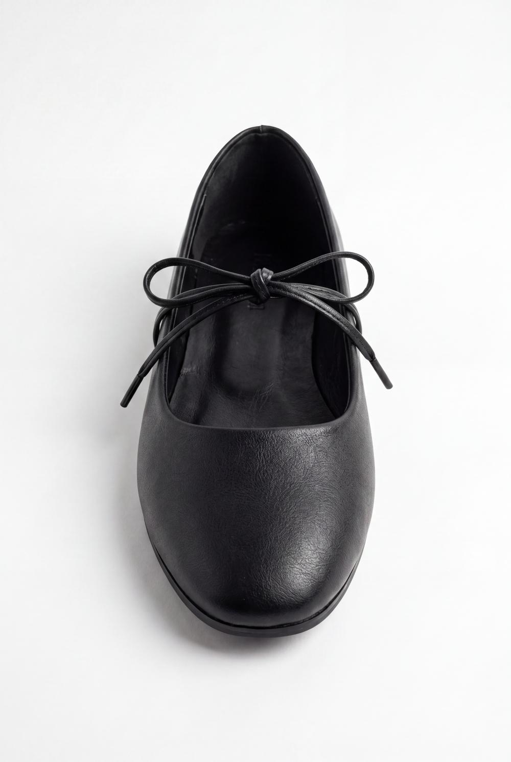 Women’s Tomato Store Lace Up Ballet Flats Shoes Minimal Slip On Design Delicate Tie Detail