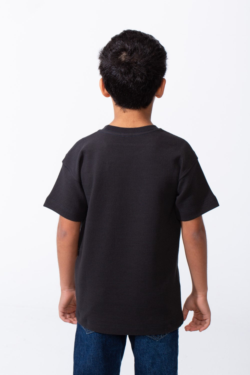 Boy's Short Sleeves Crew Neck Breathable Fabric Oversize Tomato Store Comfort Fit Basic T-Shirt