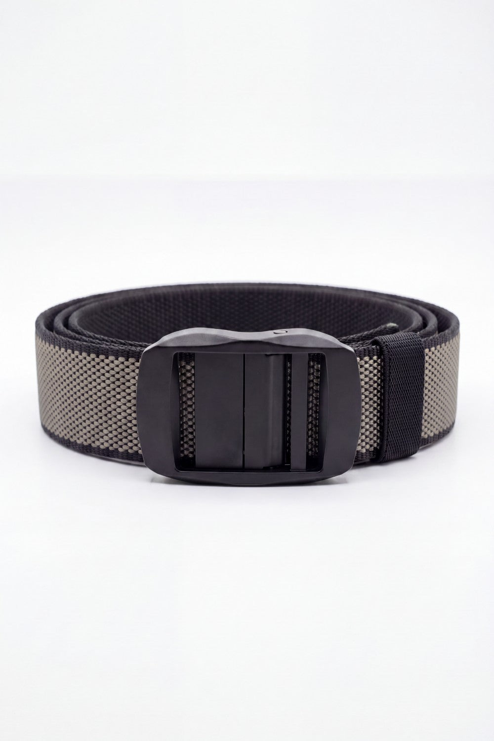 Men’s Tomato Store Textured Woven Web Belt Built With Rugged Utility Strap Matte Auto Lock Buckle