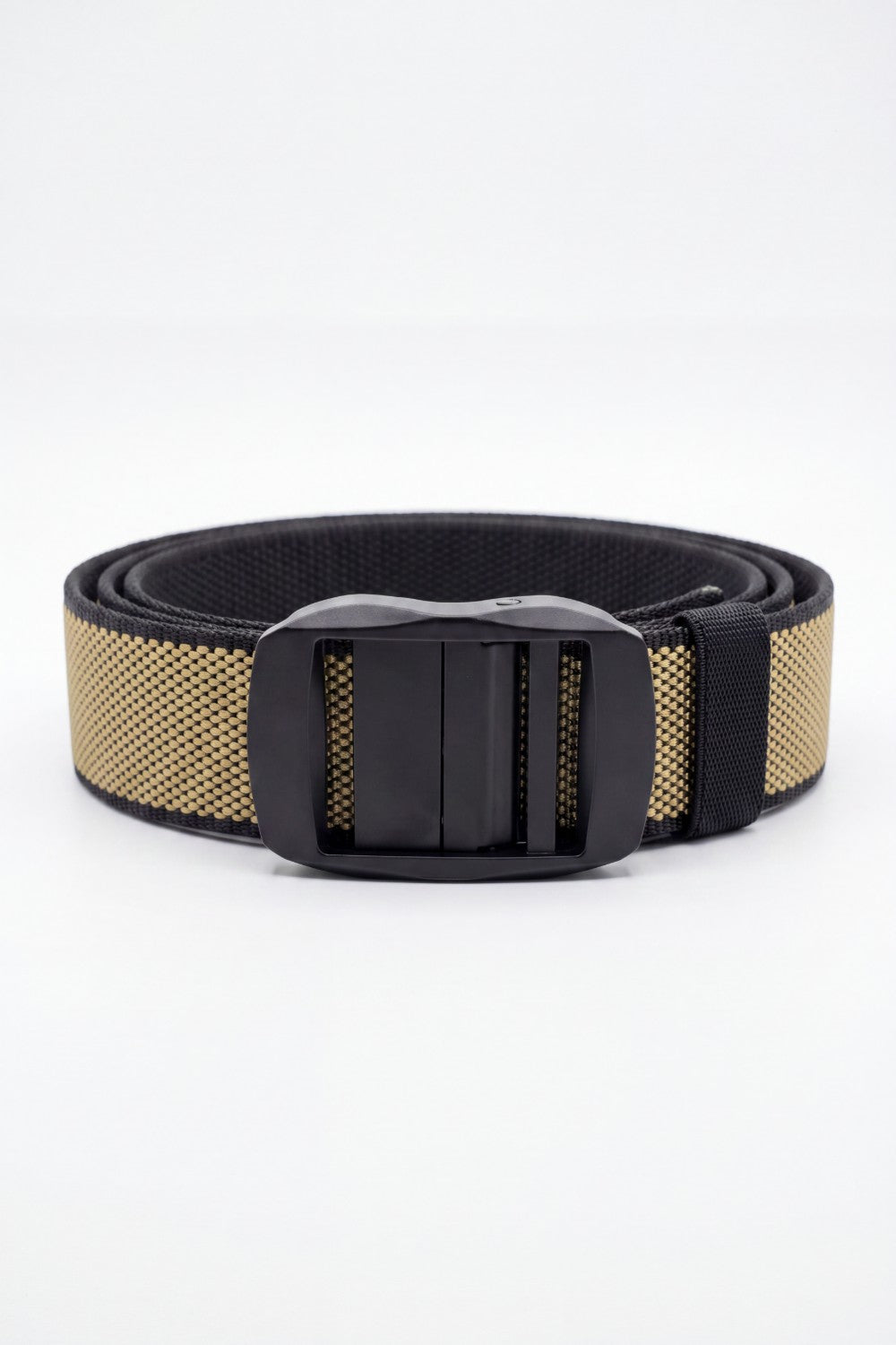 Men’s Tomato Store Textured Woven Web Belt Built With Rugged Utility Strap Matte Auto Lock Buckle