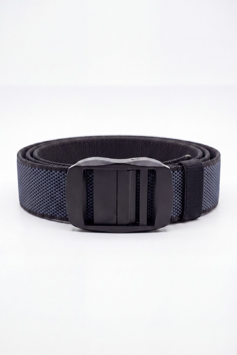 Men’s Tomato Store Textured Woven Web Belt Built With Rugged Utility Strap Matte Auto Lock Buckle