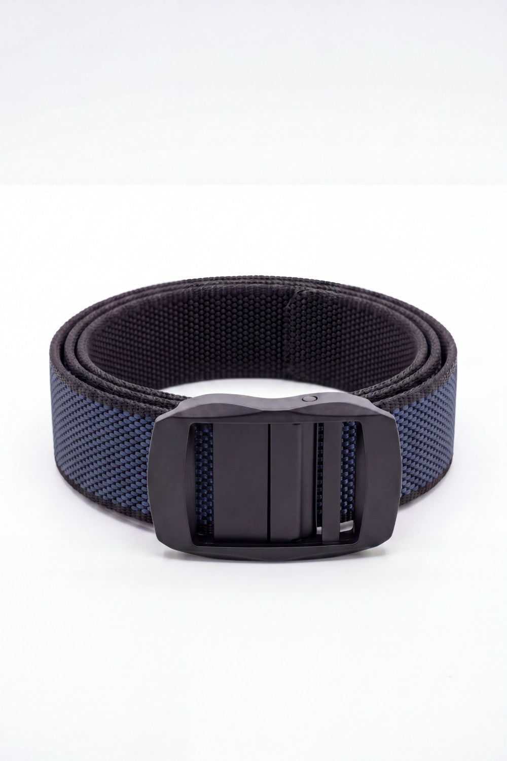 Men’s Tomato Store Textured Woven Web Belt Built With Rugged Utility Strap Matte Auto Lock Buckle
