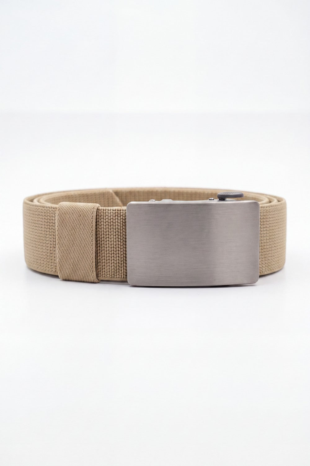 Men’s Tomato Store Smooth Plate Web Belt Designed With A Stretch Woven Strap Low Profile Auto Lock