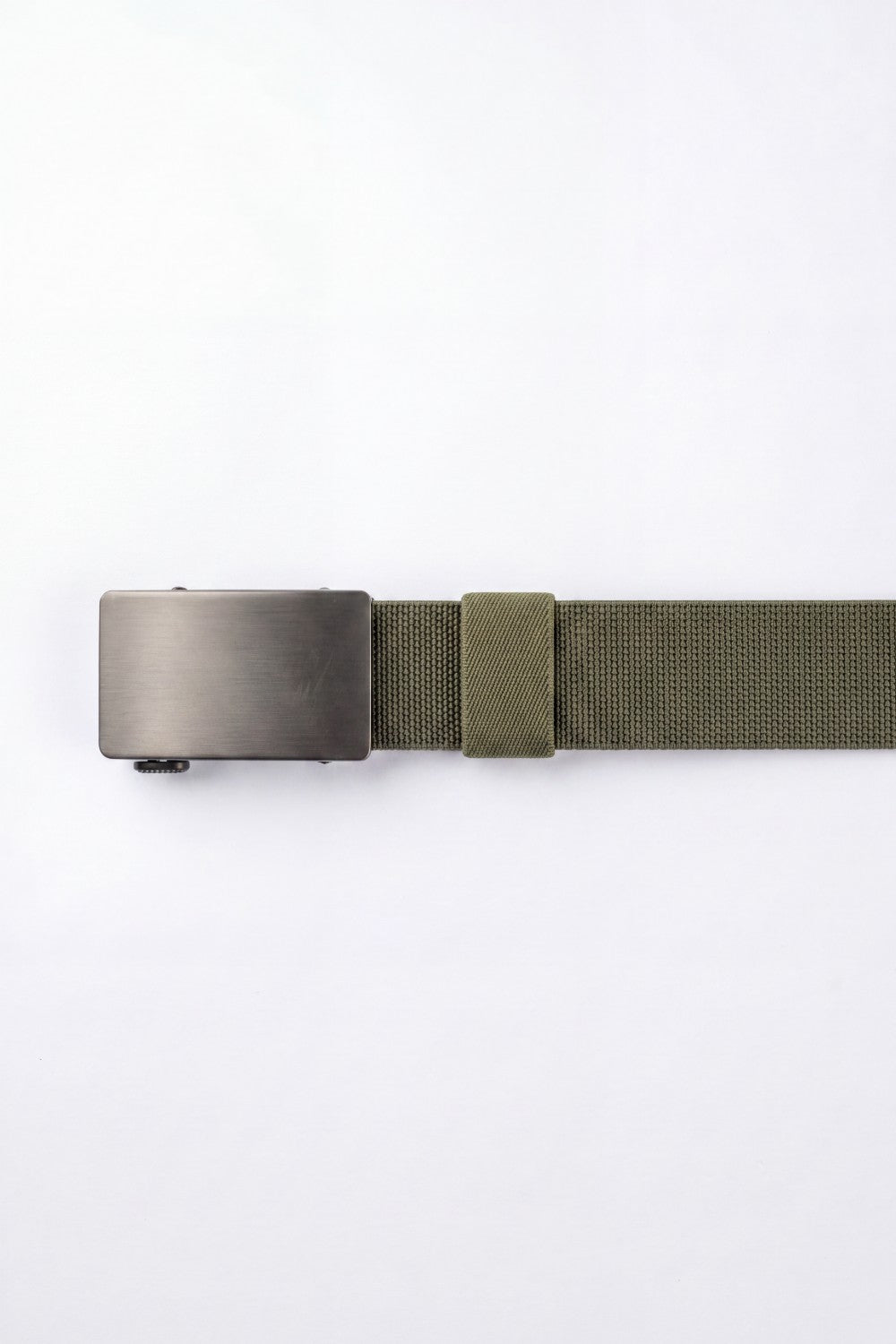 Men’s Tomato Store Smooth Plate Web Belt Designed With A Stretch Woven Strap Low Profile Auto Lock