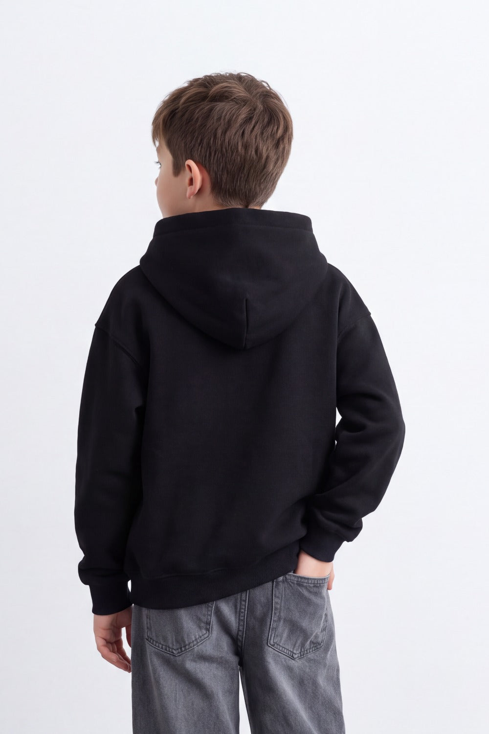Boy's Tomato Store Sweatshirt Oversize Dragon Ball Front Graphic Hooded Design