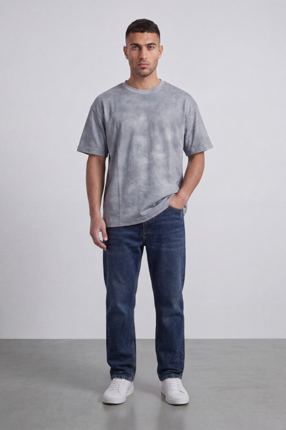 Men’s Tomato Store Urban Fade T-Shirt Made With Soft Crew Neck Dropped Shoulder Line Relaxed Fit