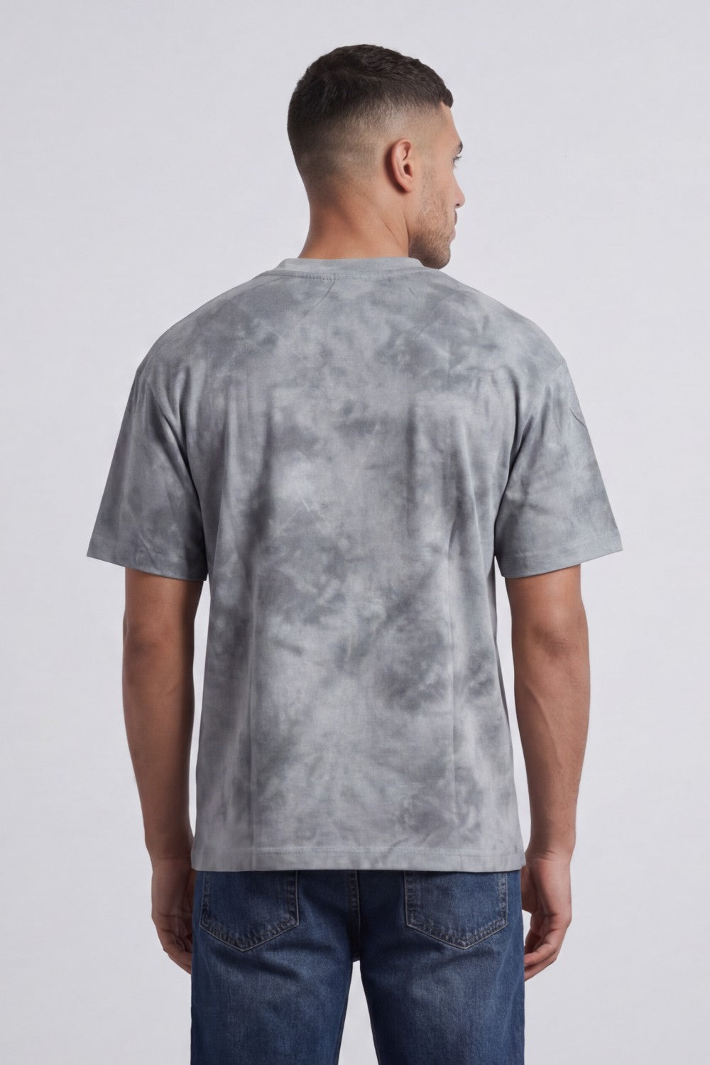Men’s Tomato Store Cloud Wash T-Shirt Crafted With Crew Neck Drop Shoulder Relaxed Street Fit