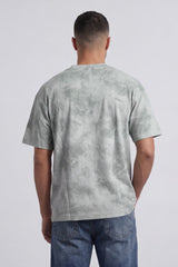Men’s Tomato Store Cloud Wash T-Shirt Crafted With Crew Neck Drop Shoulder Relaxed Street Fit