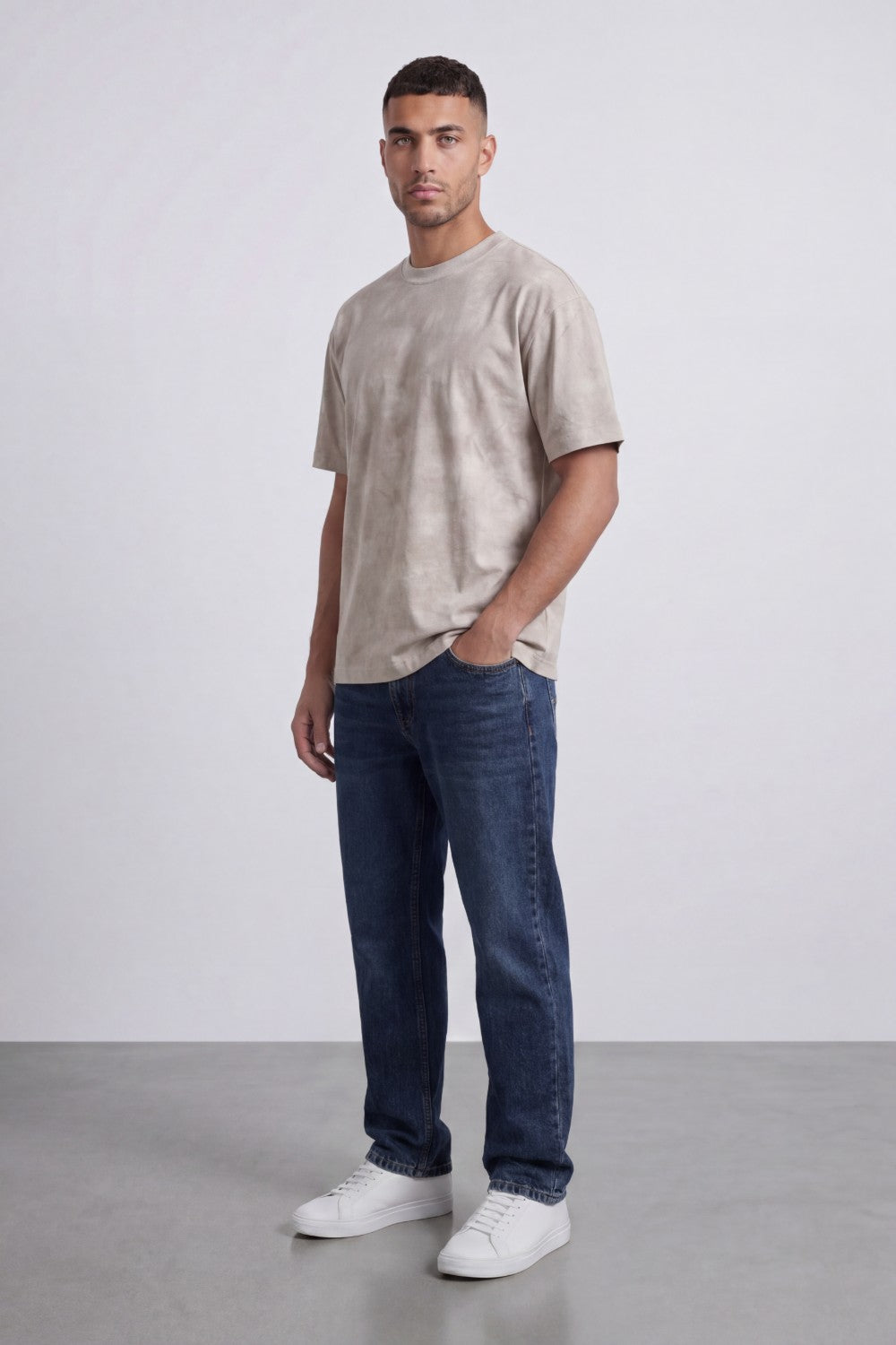 Men’s Tomato Store Urban Fade T-Shirt Made With Soft Crew Neck Dropped Shoulder Line Relaxed Fit