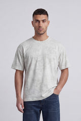 Men’s Tomato Store Faded Texture Relaxed Fit T-Shirt With Soft Washed Surface