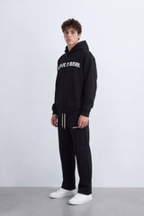 Men's Tomato Store Outfit Oversize Hooded Design Typography