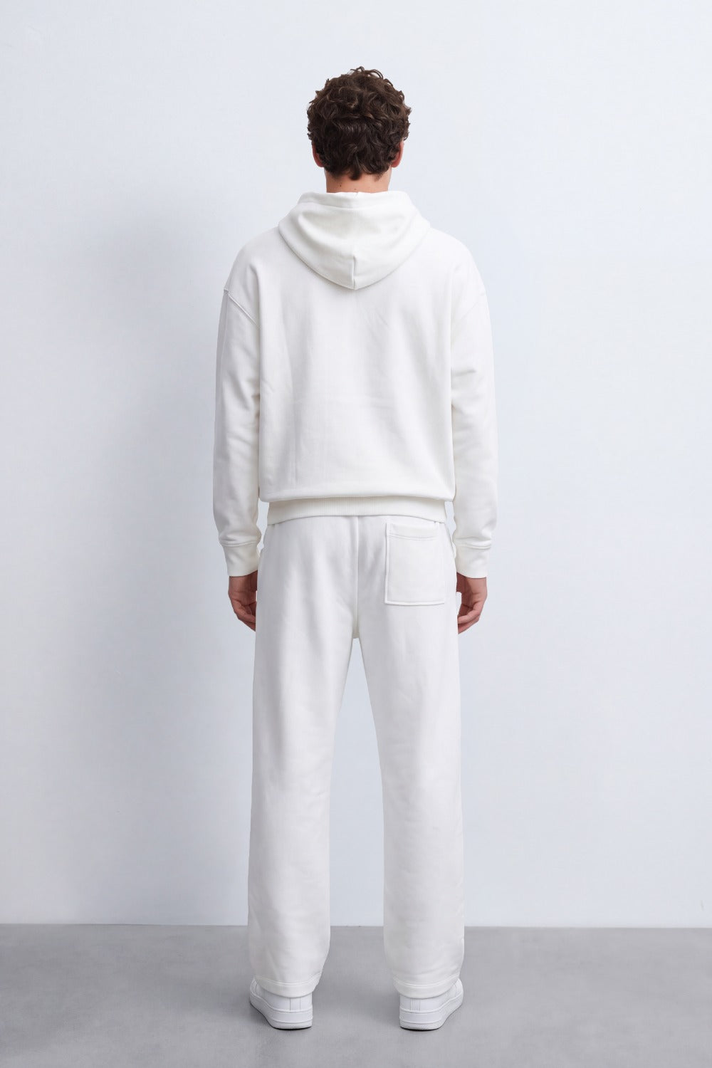 Men's Tomato Store Outfit Oversize Hooded Design Typography