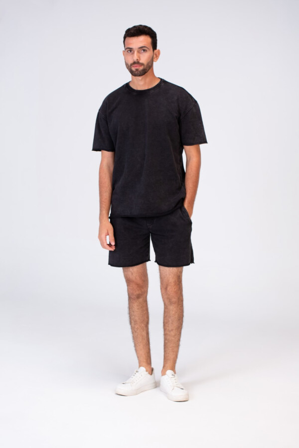 Mens Milton Casual Oversize T-shirt In Breathable Fabric