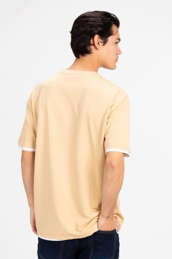 Men's Basic Oversized Melton T-Shirt