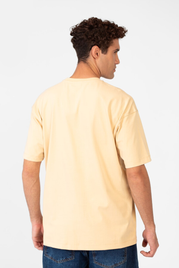 Men's Round Tomato Print Regular Fit T-Shirt