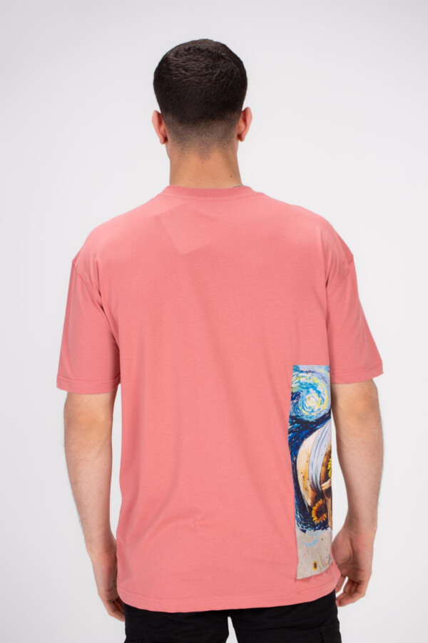 Men's Front & Side Printed Regular Fit Made Of Soft Cotton For Ultimate Comfort T-shirt