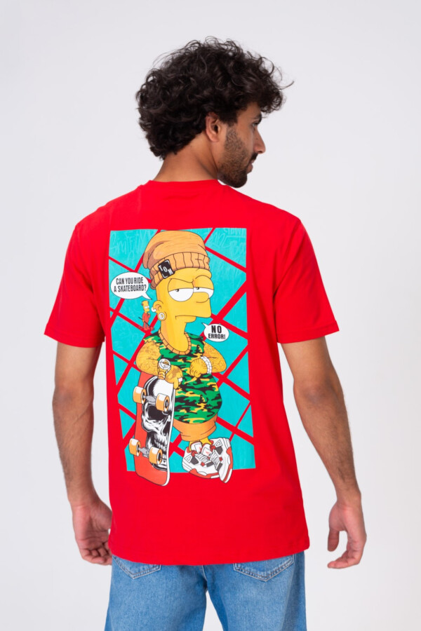 Mens Comfortable Printed Crew Neck T-shirt