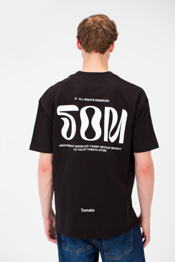 تيشرت رجالي مطبوع سمر ميلتون تلبيس عادي أكمام قصيرة