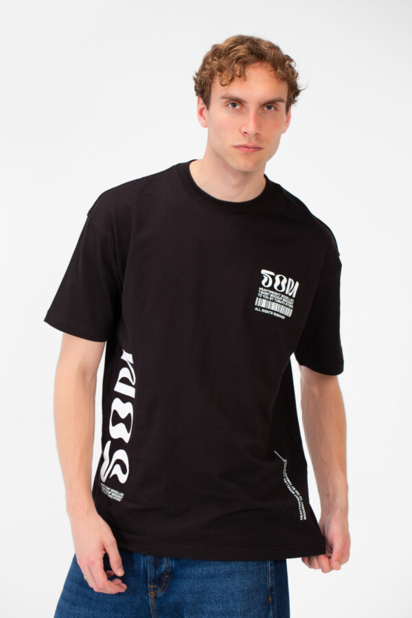 تيشرت رجالي مطبوع سمر ميلتون تلبيس عادي أكمام قصيرة