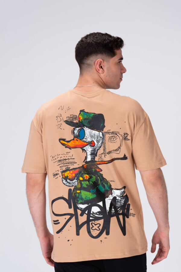 Mens Printed Cotton Half Sleeve T-shirt