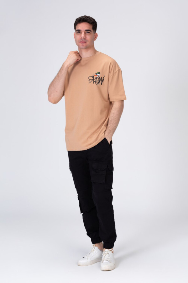 Mens Printed Cotton Half Sleeve T-shirt