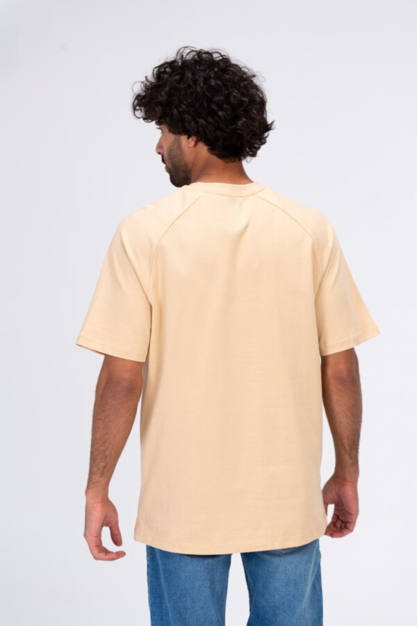 Mens Regular Fit Half Sleeves T-shirt Printed On The Front With Enjoy The Moment Print