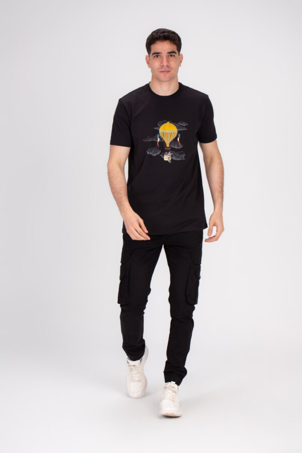 Men's Front Printed Regular Fit Made Of Soft Cotton T-shirt Perfect For Casual Days Or A Night out With Friends