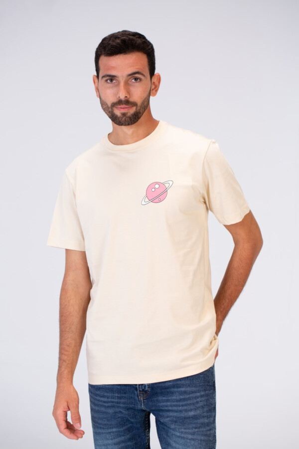 تيشرت رجالي سليم فيت بأكمام قصيرة ونسيج يتنفس