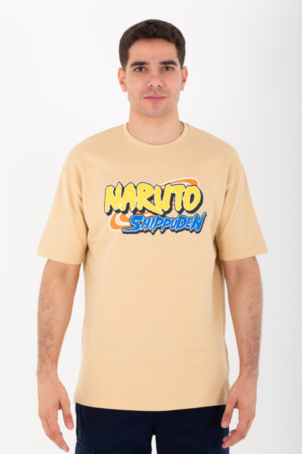 تيشرت رجالي اوفر سايز بياقة مستديرة مصنوع من خامة سمر ميلتون عالية الجودة