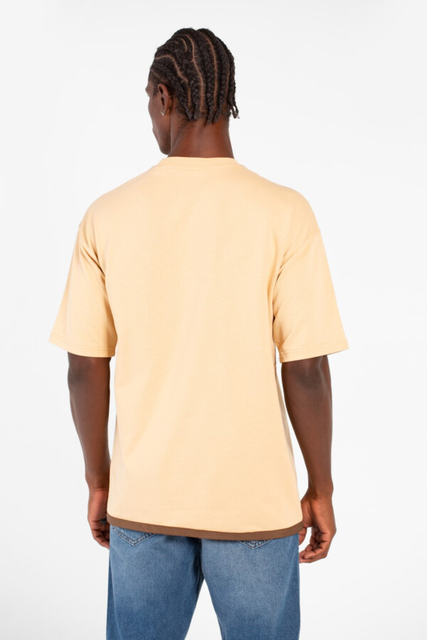 Men's Front Tomato Print Short Sleeves T-shirt In Modern Design