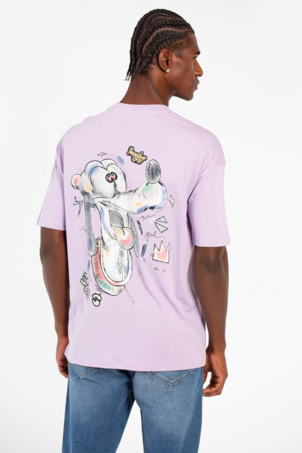 Men's Graphic Print Regular Fit Half Sleeve Crew Neck T-Shirt