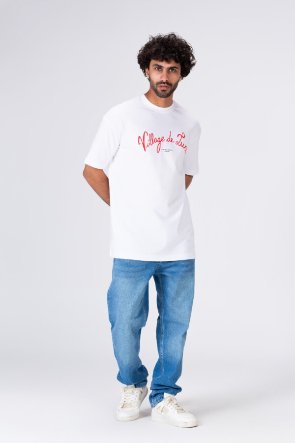 Mens T-shirt With Front Print Suitable For Every Day