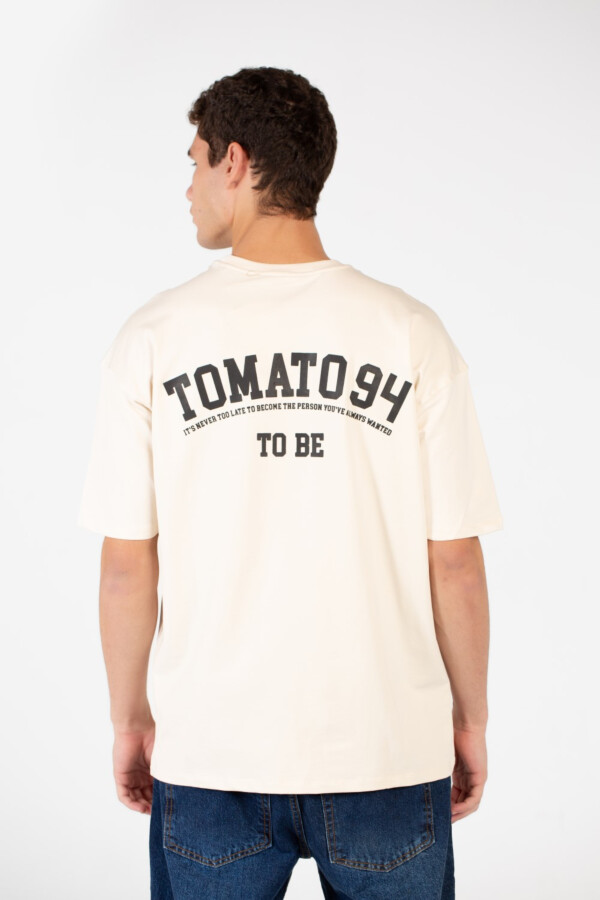 Men's Slim Fit Melton Printed Crew Neck T-Shirt