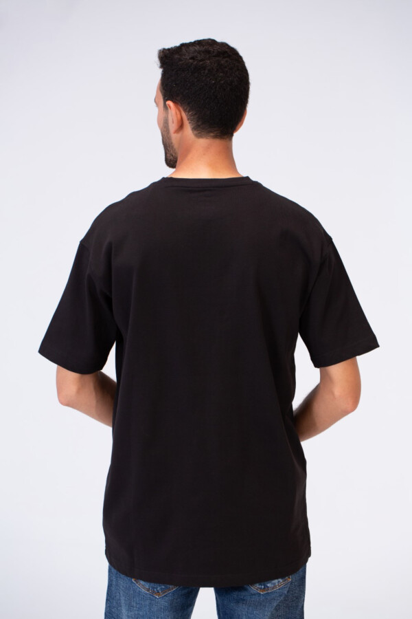 Mens Round Oversize Casual Short Sleeve T-Shirt