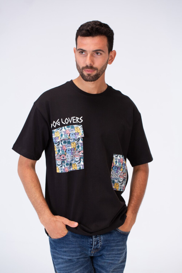 Mens Round Oversize Casual Short Sleeve T-Shirt