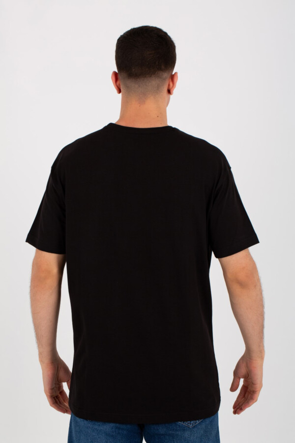 Mens Oversize Half Sleeves Round T-shirt With A Pocket On The Front