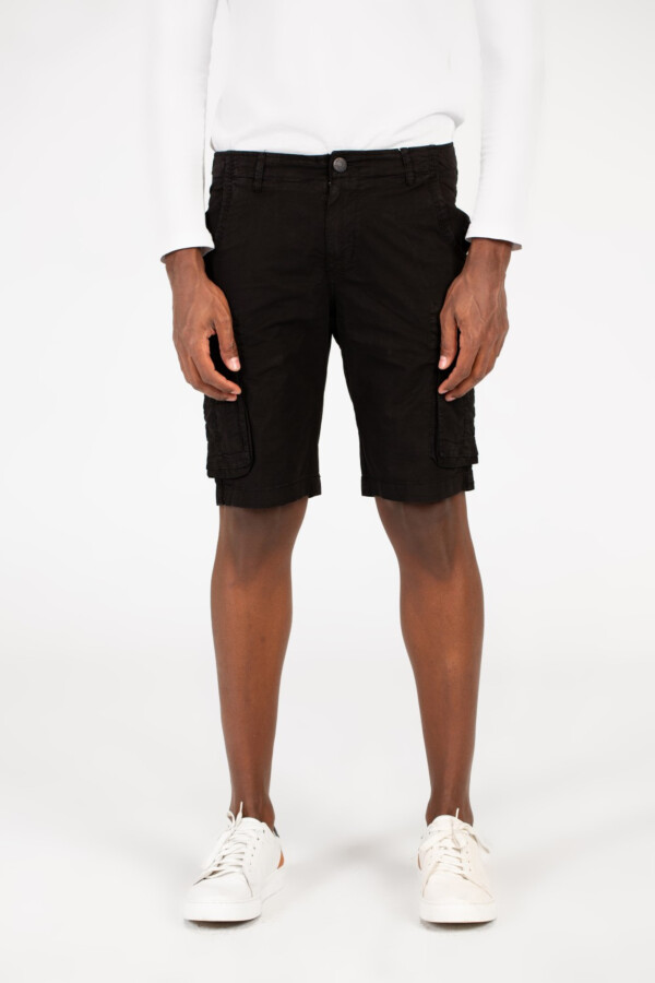 Men's Side Pockets Gabardine Short