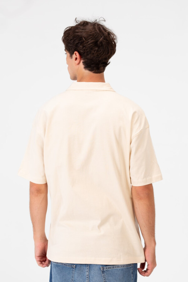 Men's Basic Regular Fit Polo T-Shirt With Half Front Zip And Short Sleeves