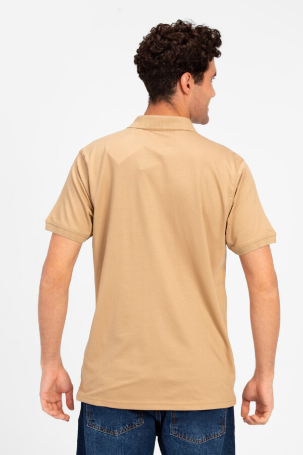 تيشرت بولو رجالي توميتو سليم فيت بنصف أزرار