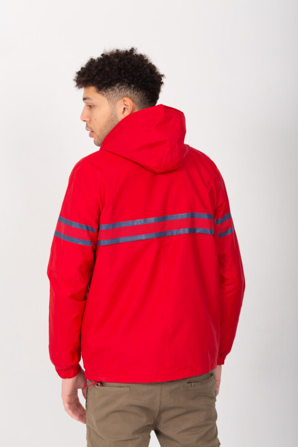 جاكيت رجالي مع تفاصيل فريدة و مضاد للماء و خامة عالية الجودة و بغطاء للرأس