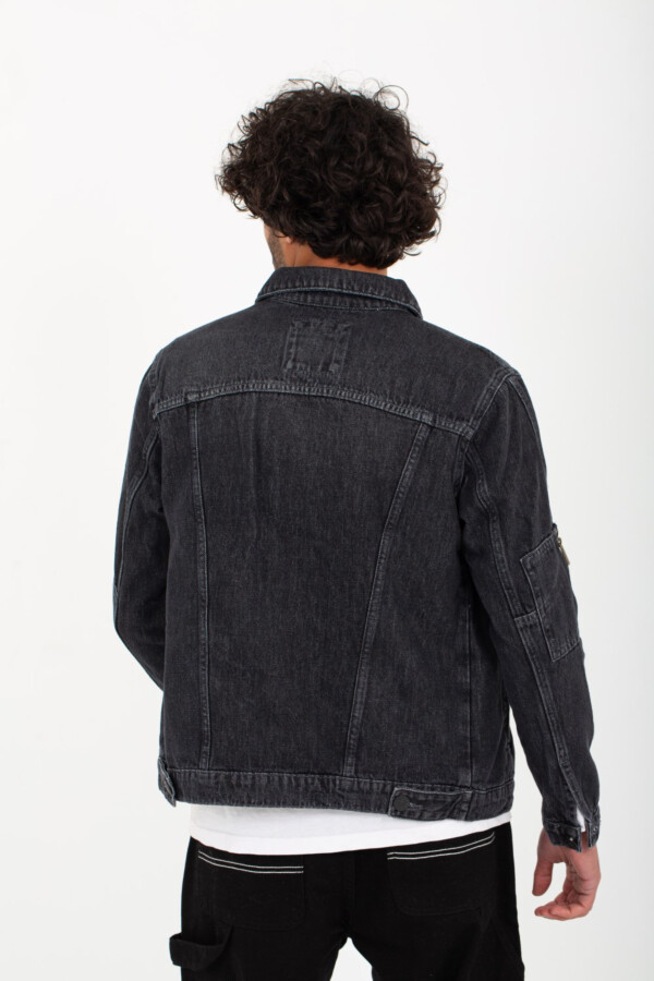 Men's Denim Casual Slim Fit Basic Jackets With Front Pockets