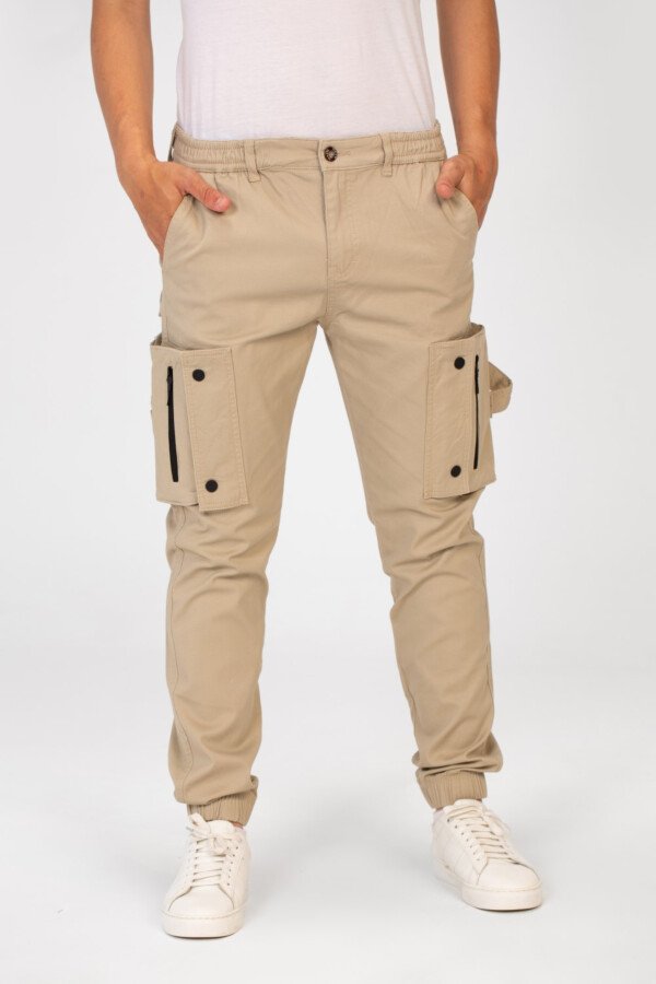 Men's Gabardine Sherwal Pants With A Modern Design And Pockets