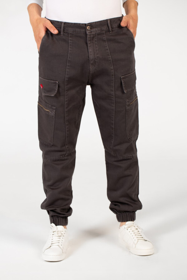 Men's Slouchy Gabardine Sherwal Pants With Pockets