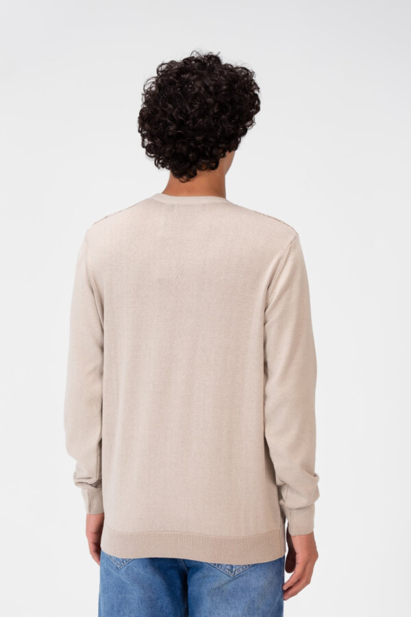 Men's Round Neck Long Sleeves Pullover Made Of Cotton Material