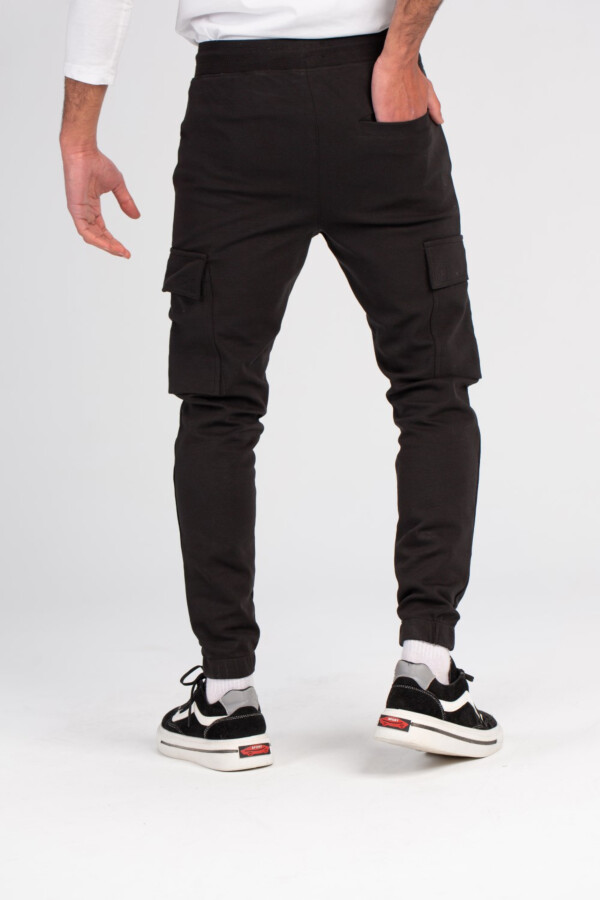 Men's Slim Fit Unique Cut Basic Sports Baggy Sweatpants
