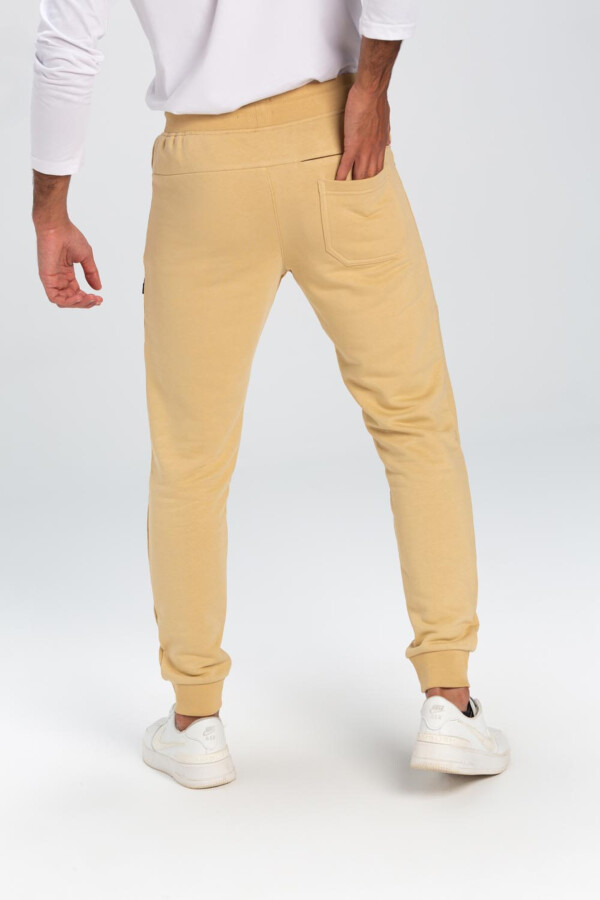Men's Basic Slim Fit Sports Elegant Melton Sweatpants