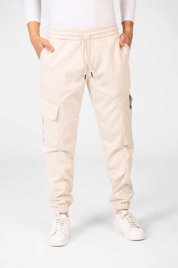 Men's Basic Plain Jogger Sweatpants With Side Pockets
