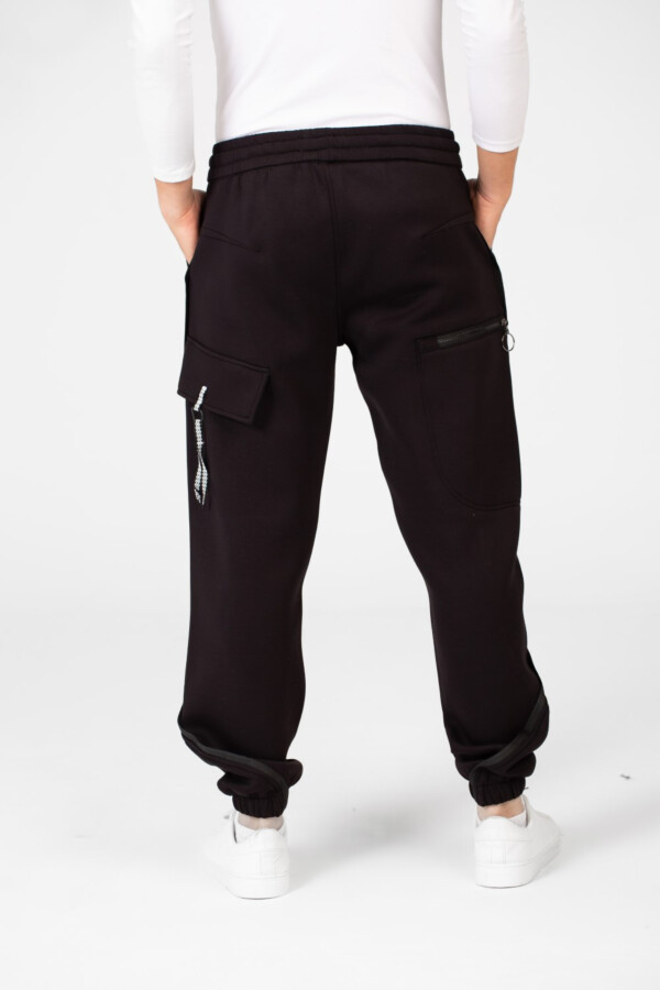 Men's Oversized Jogger Sweatpants With Unique Back Pockets